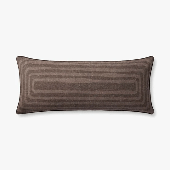 Throw Pillow Loloi - Bridgette Romanek - PBR0009 Brown - Pillow Set Loloi