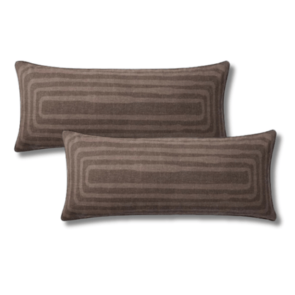 Throw Pillow Loloi - Bridgette Romanek - PBR0009 Brown - Pillow Set Loloi