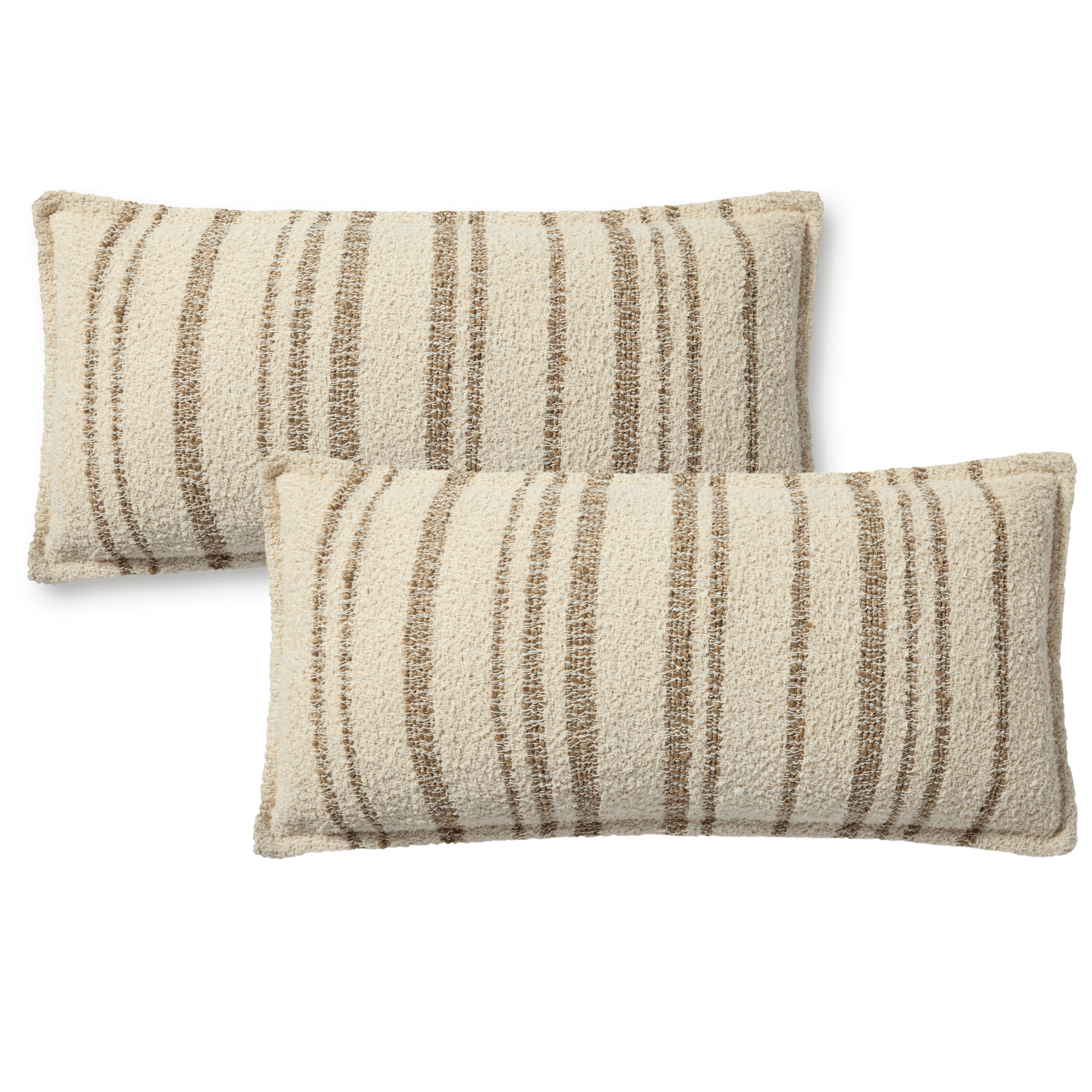 Throw Pillow Loloi - Bridgette Romanek - PBR0011 Natural / Tan - Pillow Set Loloi