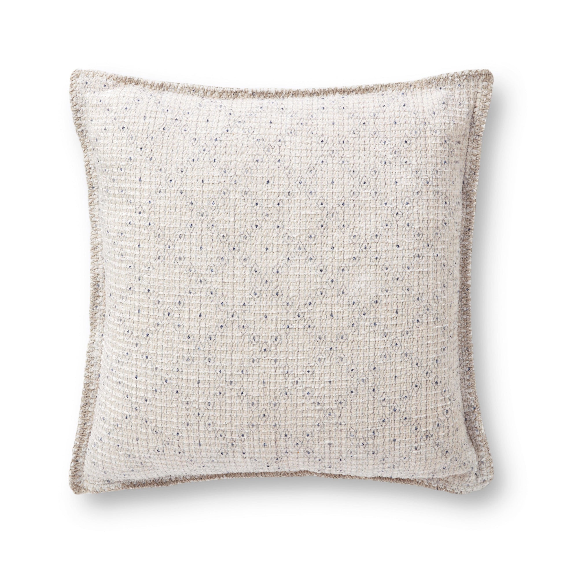 Throw Pillow Loloi - Chris Loves Julia - Liv PCJ0005 Ivory / Blue - Pillow Set Loloi