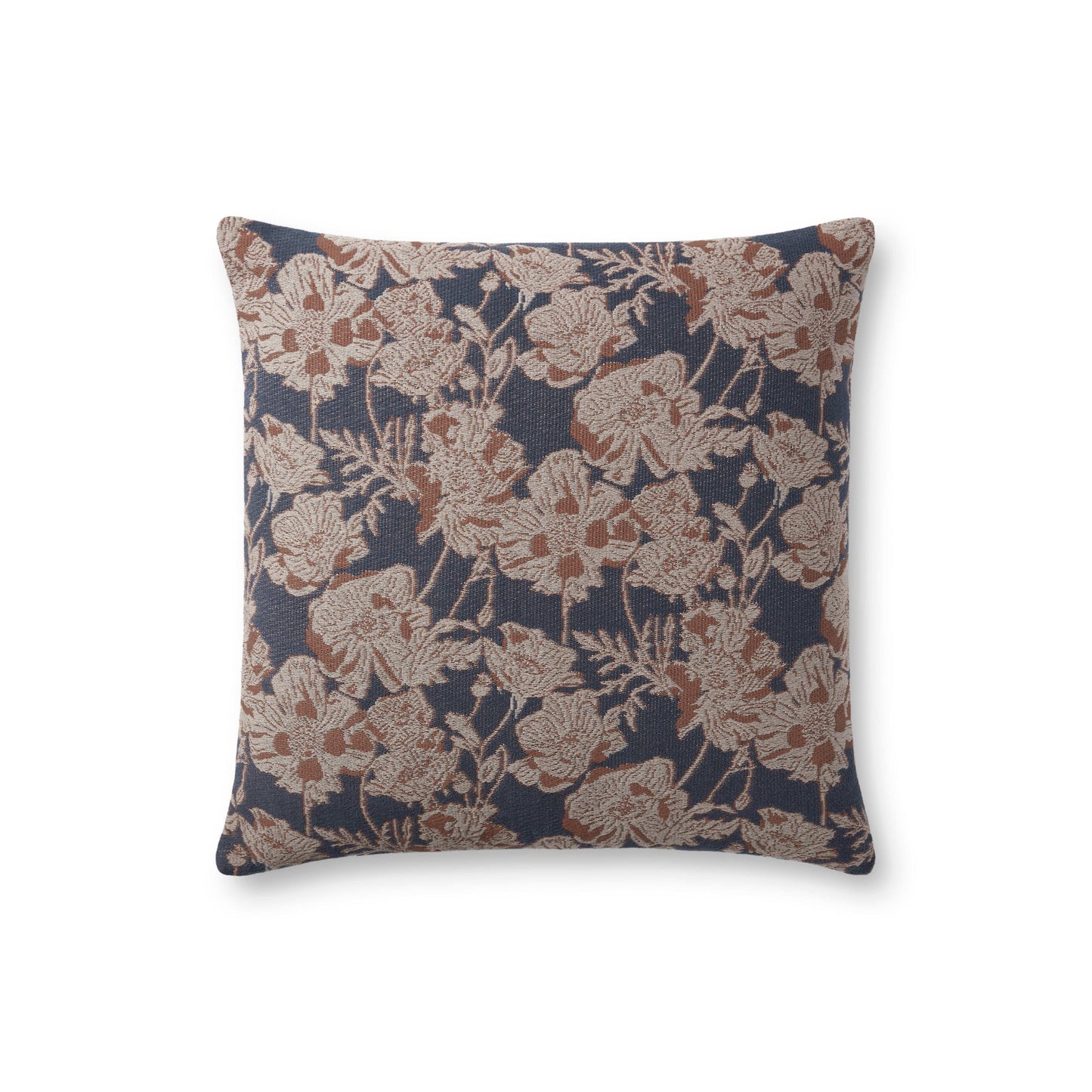 Throw Pillow Loloi - Chris Loves Julia - Matilda PCJ0008 Navy / Clay - Pillow Set Loloi