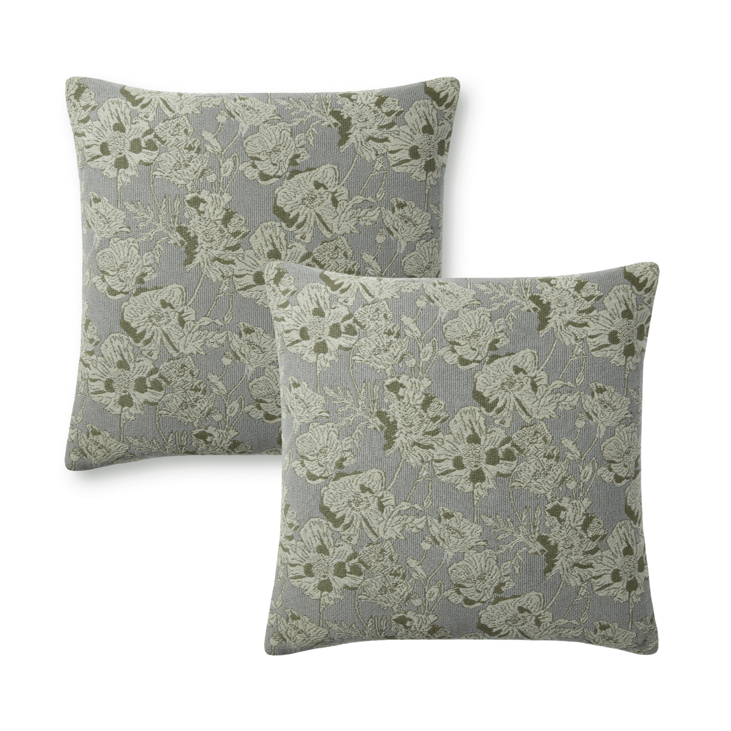 Throw Pillow Loloi - Chris Loves Julia - Matilda PCJ0008 Silver Sage - Pillow Set Loloi