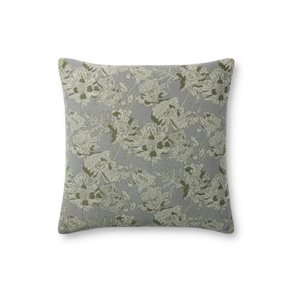 Throw Pillow Loloi - Chris Loves Julia - Matilda PCJ0008 Silver Sage - Pillow Set Loloi