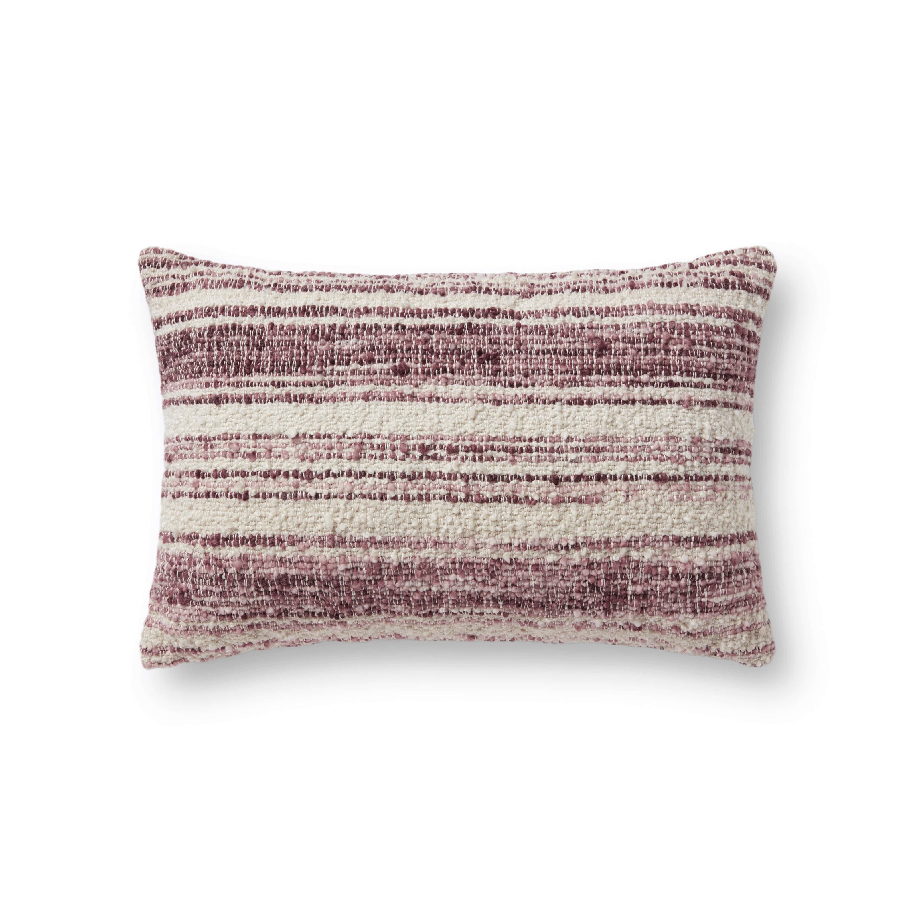 Throw Pillow Loloi - Chris Loves Julia - Meg PCJ0002 Burgundy / Ivory - Pillow Set Loloi