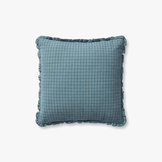 Throw Pillow Loloi - Chris Loves Julia - PCJ0012 Ocean / Blue - Pillow Set Loloi