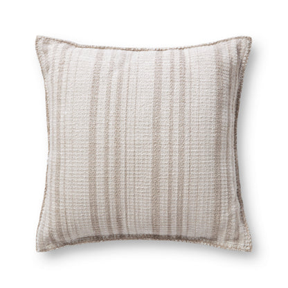 Throw Pillow Loloi - Chris Loves Julia - Sam PCJ0004 Ivory / Beige - Pillow Set Loloi