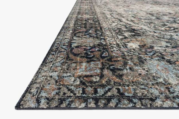 Area Rugs Loloi - Anastasia Collection - AF-24 Charcoal / Sunset - Area Rug Loloi