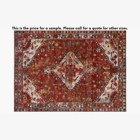 Area Rugs Loloi -  Silvia Collection - SIL-06 Red / Multi - Area Rug Loloi