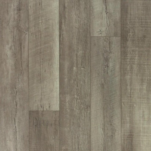 Luxury Vinyl Plank Mohawk - SolidTech Select - Founder's Trace - Worn Gray - Luxury Vinyl Plank Mohawk